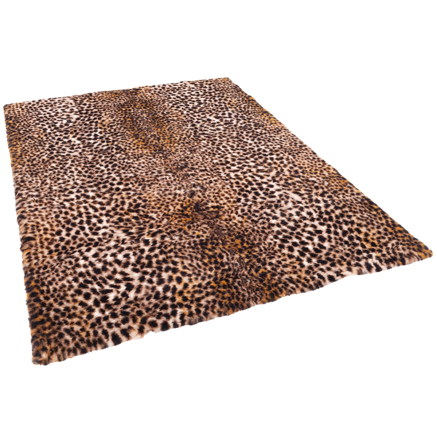 Pergamon Luxus Super Soft Fellteppich Pearl Leopard Braun 160x230cm