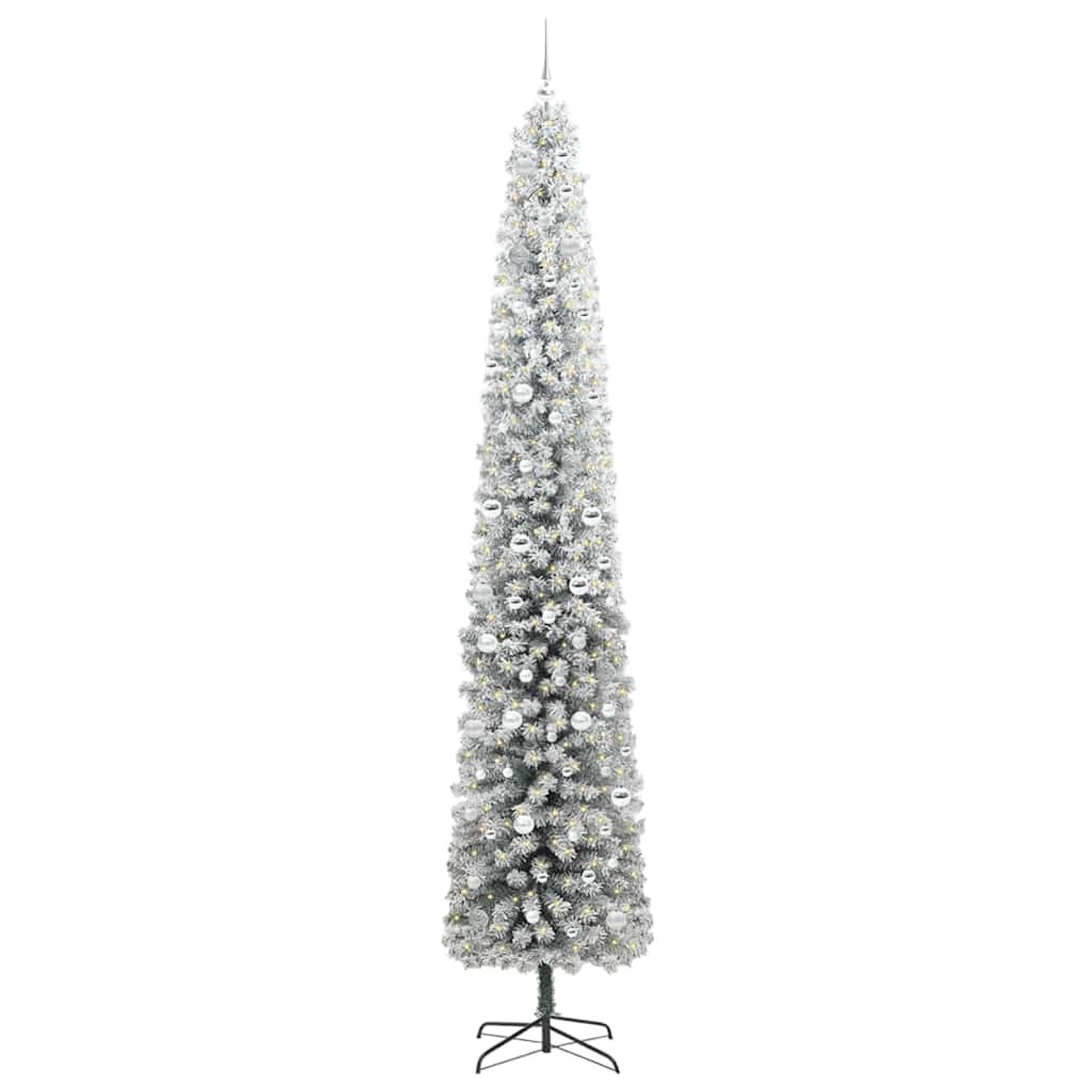 vidaXL Künstlicher Weihnachtsbaum mit 300 LEDs mit Ständer Grün 300 cm 3395067