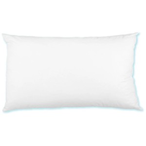 Weißes Arsvita Kissen 40x80 cm mit Premium Polyesterfüllung für Sitzkissen & Gartenstuhlauflagen.