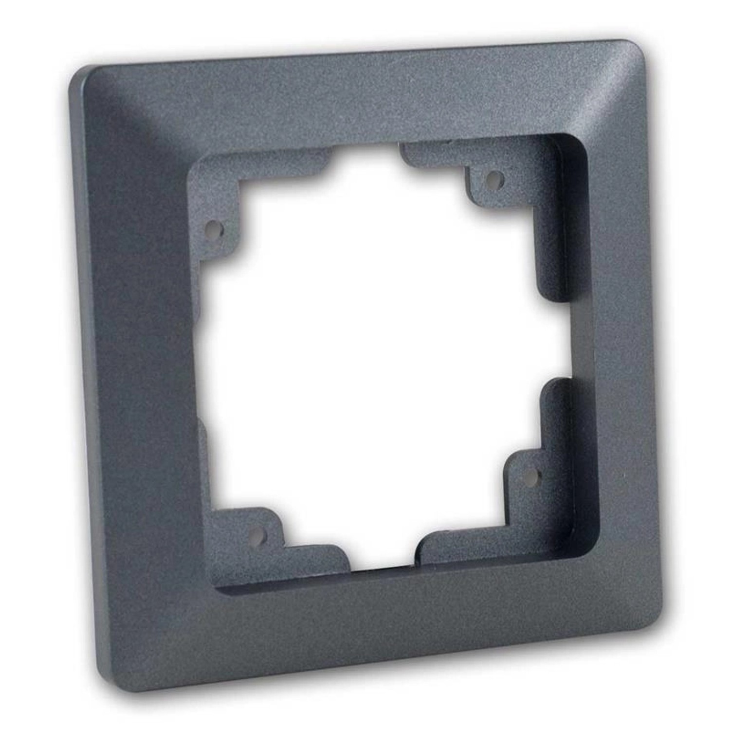 ChiliTec MILOS 1-Fach Rahmen Anthrazit Einzelrahmen günstig online kaufen