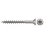 Fischer PowerFast II A2 Holzschraube, Senkkopf, Teilgewinde, 3,5x40 mm, Edelstahl.