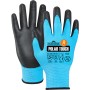 Workpower Winterhandschuhe Polar Touch, blau-anthrazit, Gr. 9. Arbeitshandschuhe mit Touchscreen-Funktion.