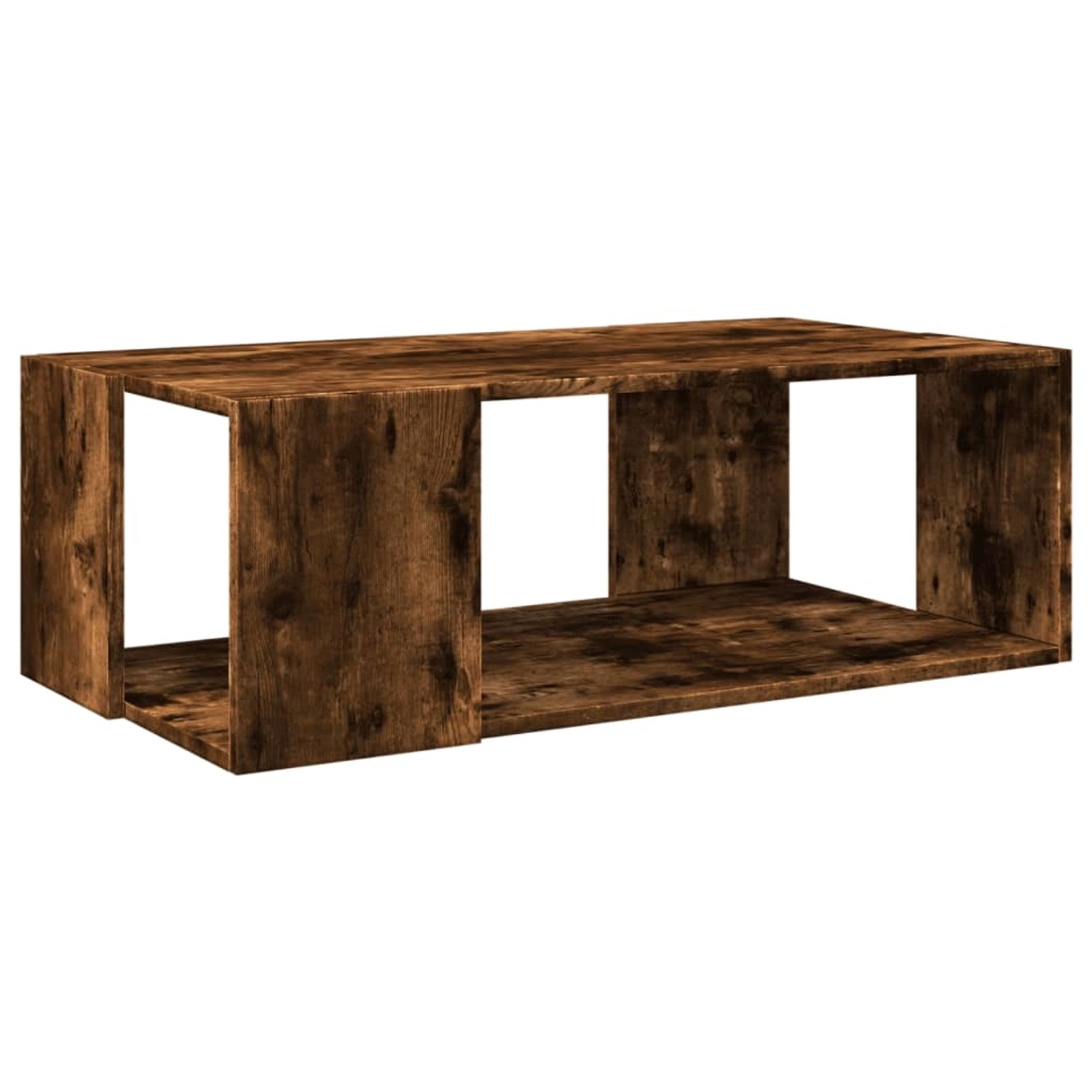 vidaXL Couchtisch Räuchereiche 89,5x48x30 cm Holzwerkstoff 848154 günstig online kaufen
