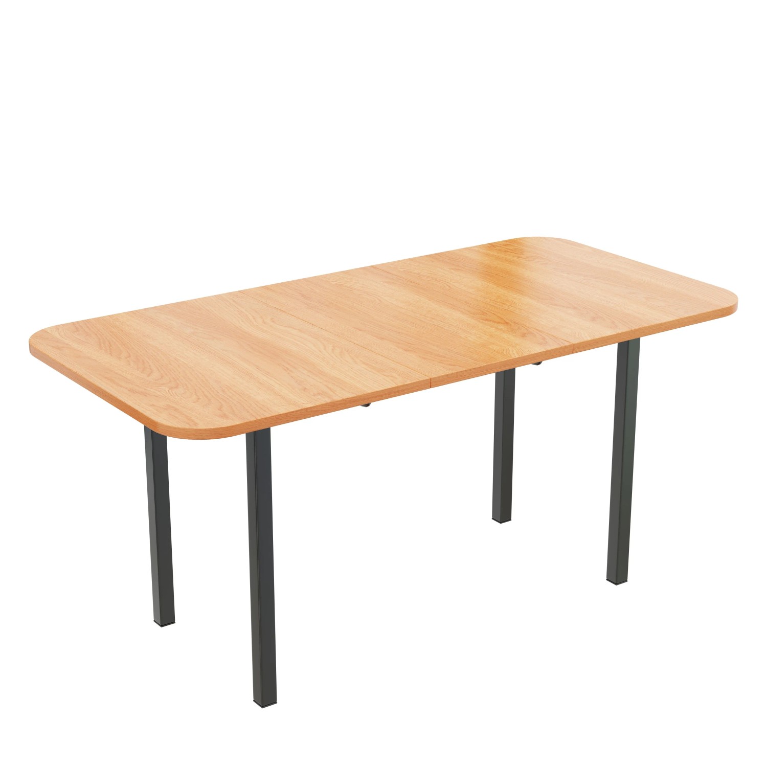 Merax Ausziehbarer Esstisch 120 160 cm Natur 4 Bis 6 Personen