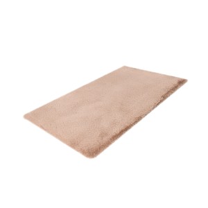 Lalee Badteppich Heaven, 40x60 cm, Taupe: Weicher, rechteckiger Badteppich für ein gemütliches Badezimmer.