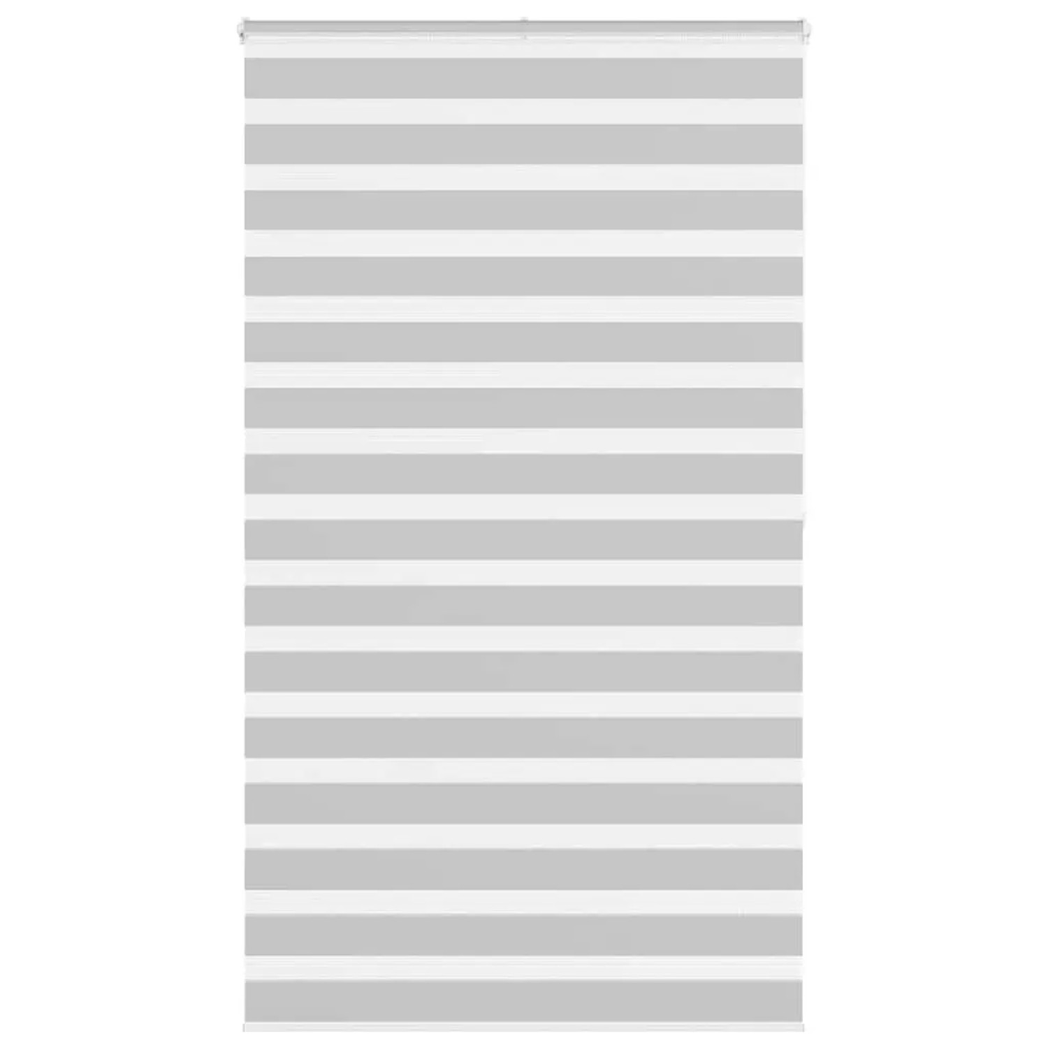 vidaXL Doppelrollo Hellgrau 120x200 cm Stoffbreite 115,9 cm Polyester 40144 günstig online kaufen