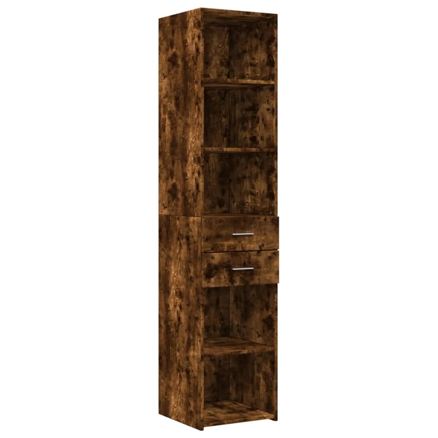 vidaXL Highboard Räuchereiche 40x42,5x185 cm Holzwerkstoff 3281445 günstig online kaufen