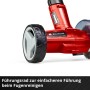 Einhell Akku-Fugenreiniger GC-CC 18 Li Solo mit Führungsrad für präzises Reinigen von Fugen.