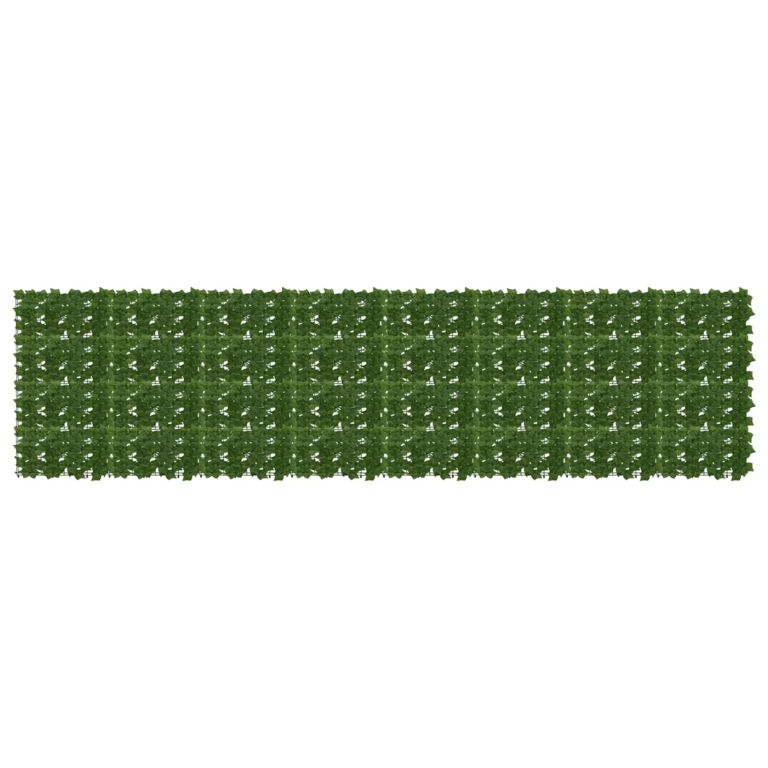 vidaXL Balkonsichtschutz mit Blättern Grün 400 x 100 cm 42040659