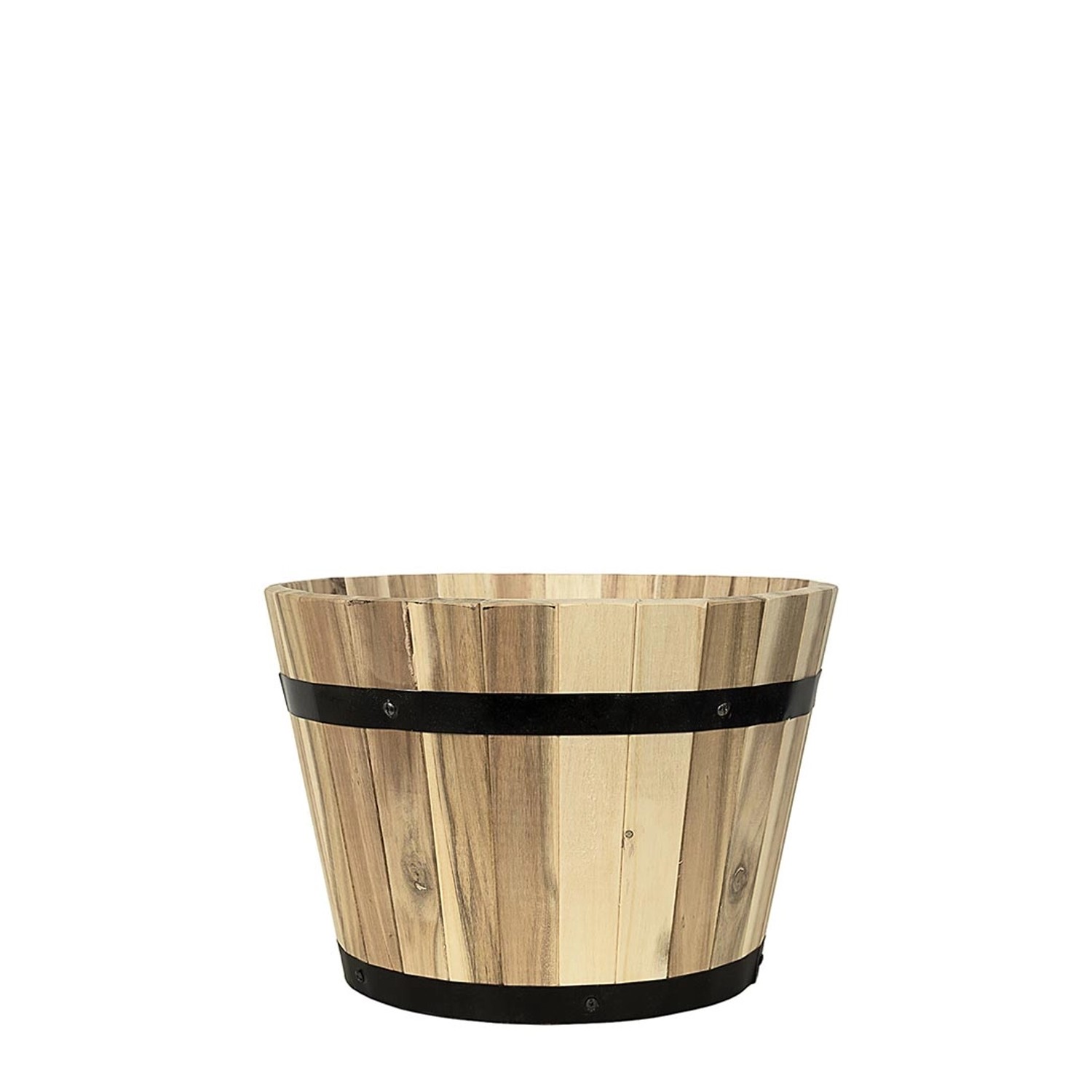 Pflanzwerk® Pflanzkübel Cup - Akazien Holz - Ø 37 cm x Höhe 26 cm günstig online kaufen