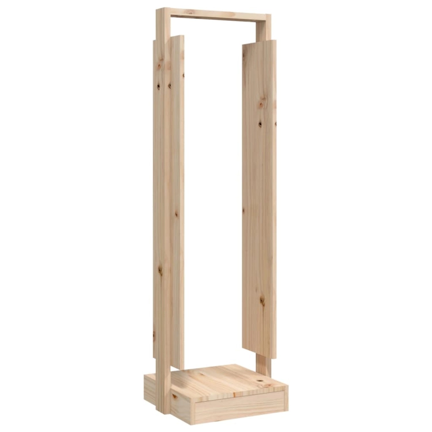 vidaXL Kaminholzhalter 33,5x30x110 cm Massivholz Kiefer 822621