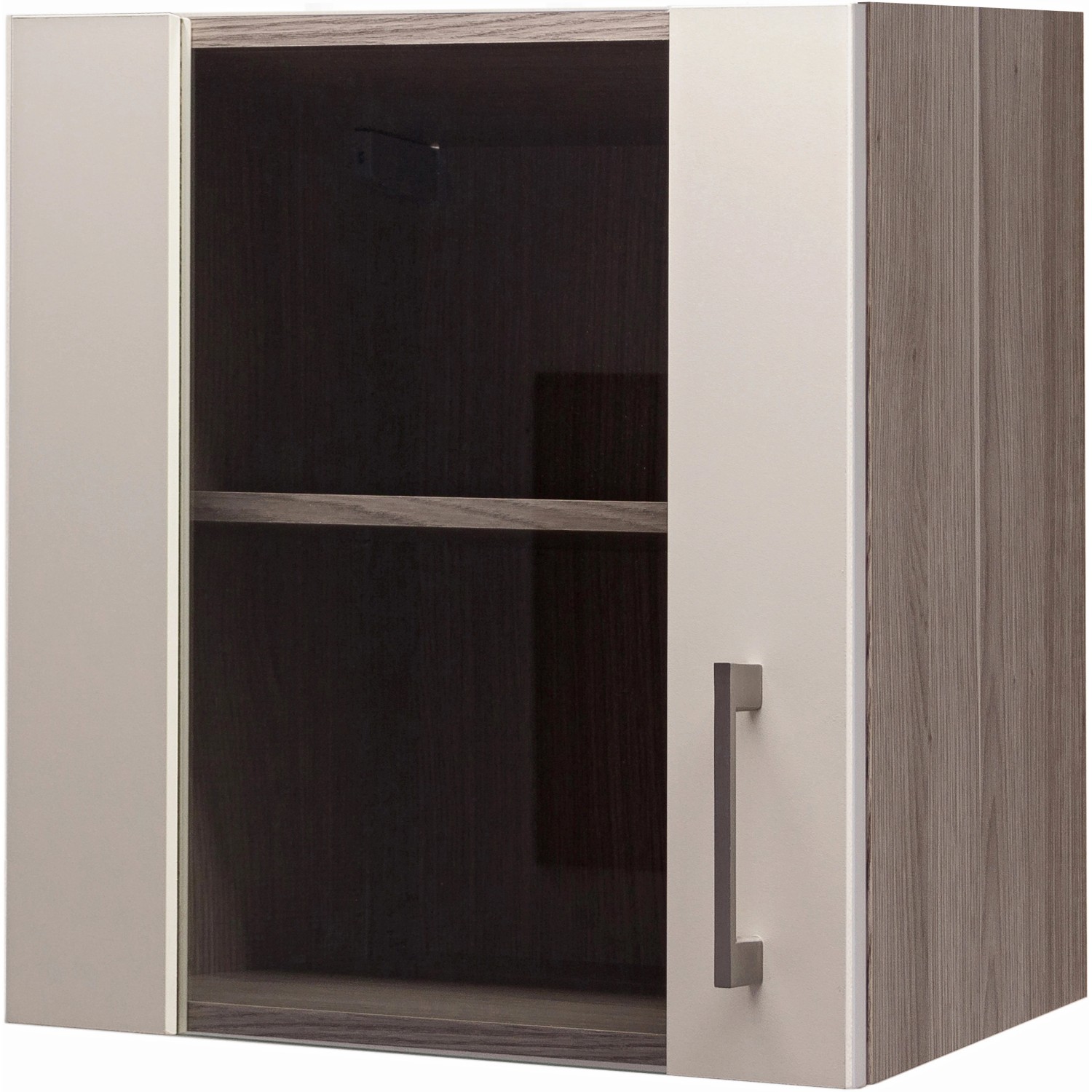 Flex-Well Exclusiv Hängeschrank Eico 50 cm x 54 cm Magnolienweiß-Tennessee Eiche