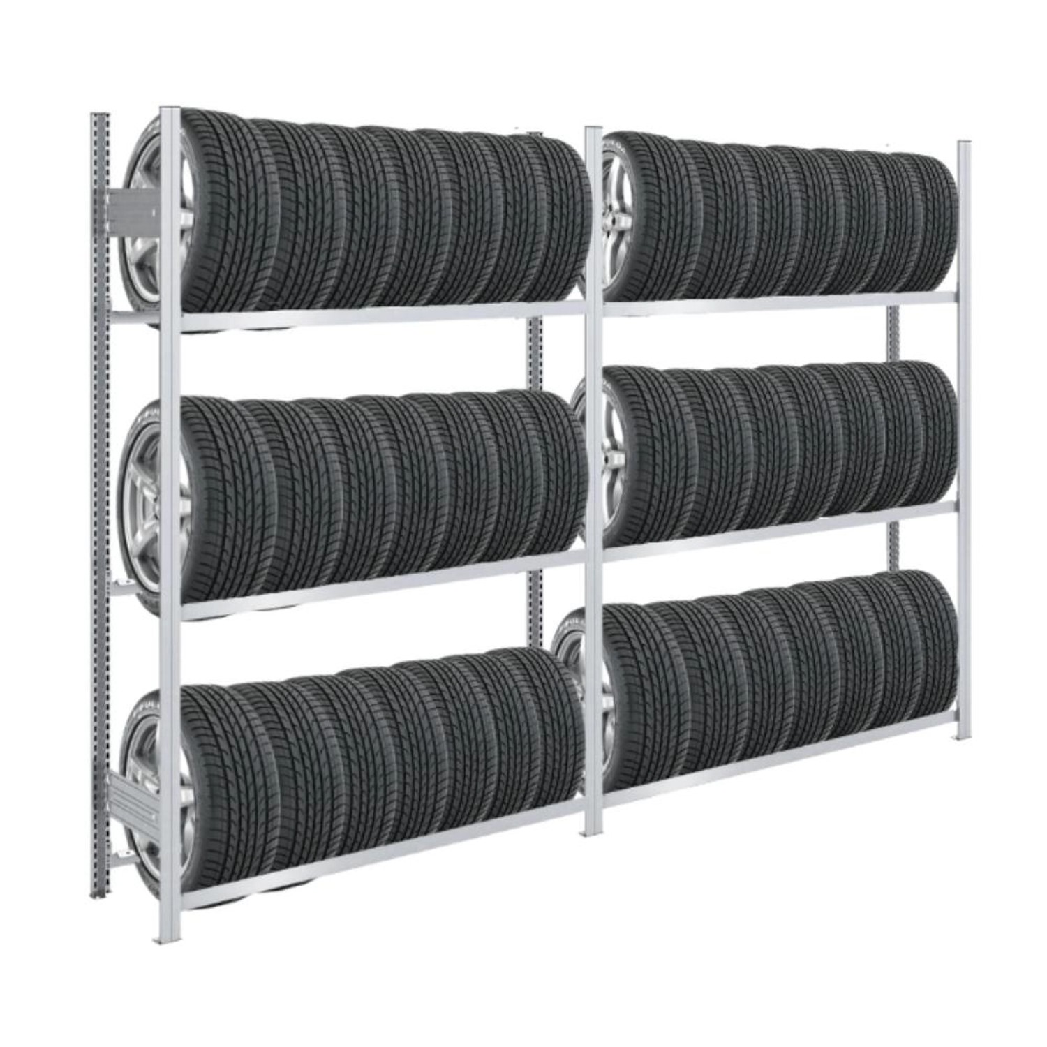 PROREGAL Reifenregal Tire Pro Made In Germany HxBxT 200 x 300 x 43 cm 3 Ebe günstig online kaufen