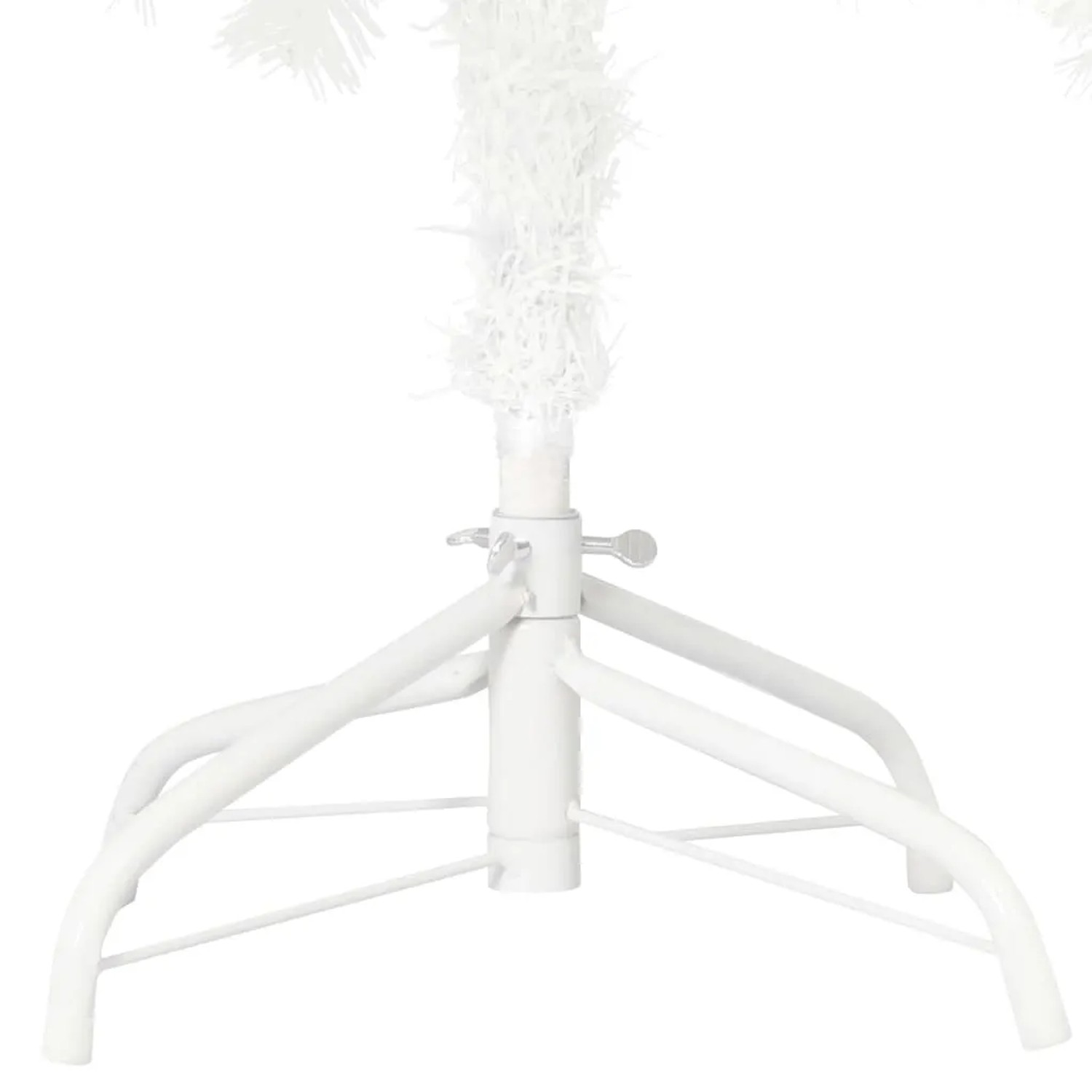 vidaXL Knstlicher Weihnachtsbaum Wei 240 cm Naturgetreue Nadeln kaufen  bei OBI