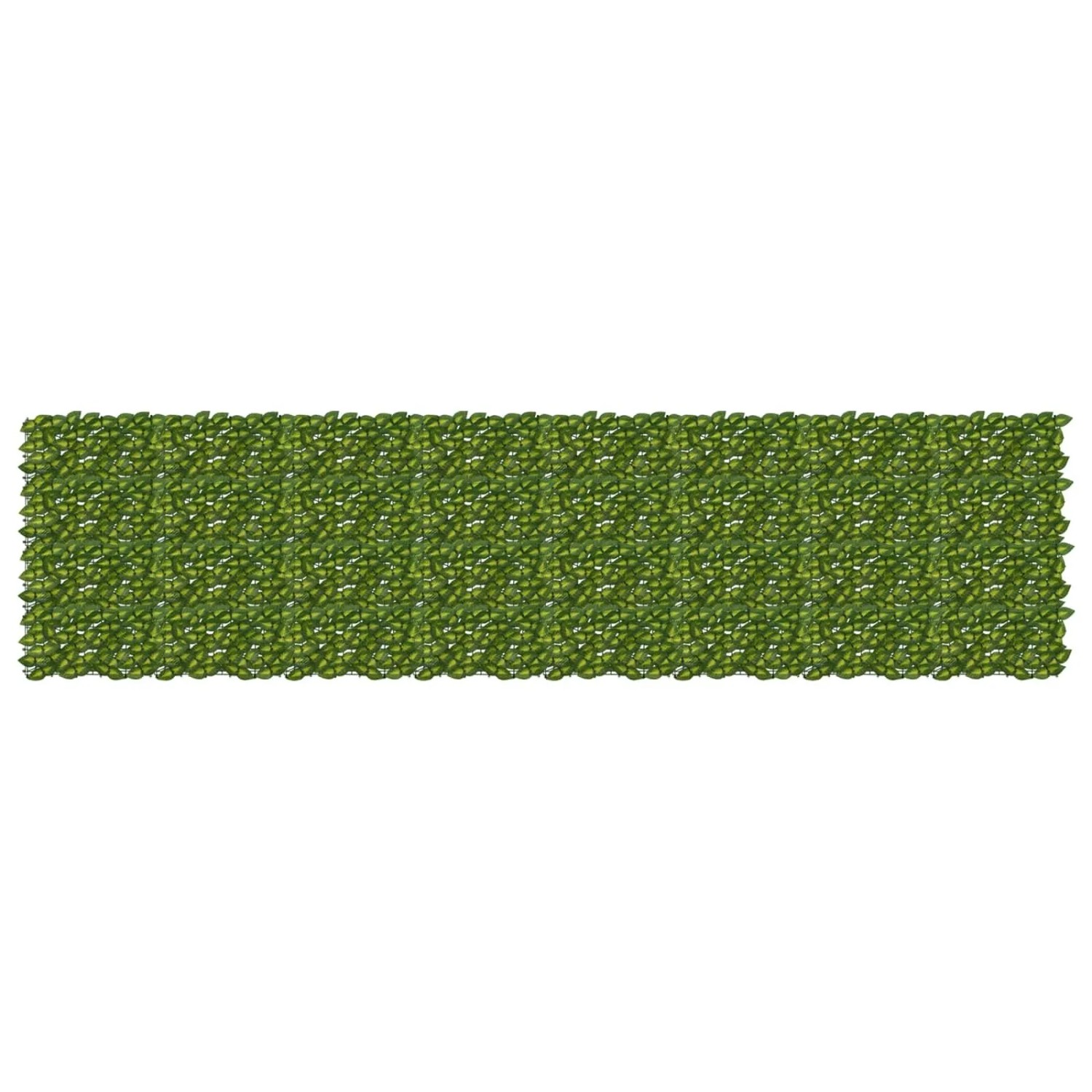 vidaXL Balkonsichtschutz mit Blättern Grün und Gelb 400 x 100 cm 42040674