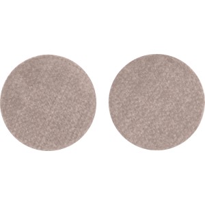 Cremefarbene Magnetknöpfe für Wandkissen, zur Gestaltung im Chesterfield-Look.