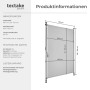 Tectake Klemmmarkise Taija Verschiedene Größen Uv Beständig und Wasserabweisend 100 x 310 cm 7 x 108 x 310 cm Hellgrau_6