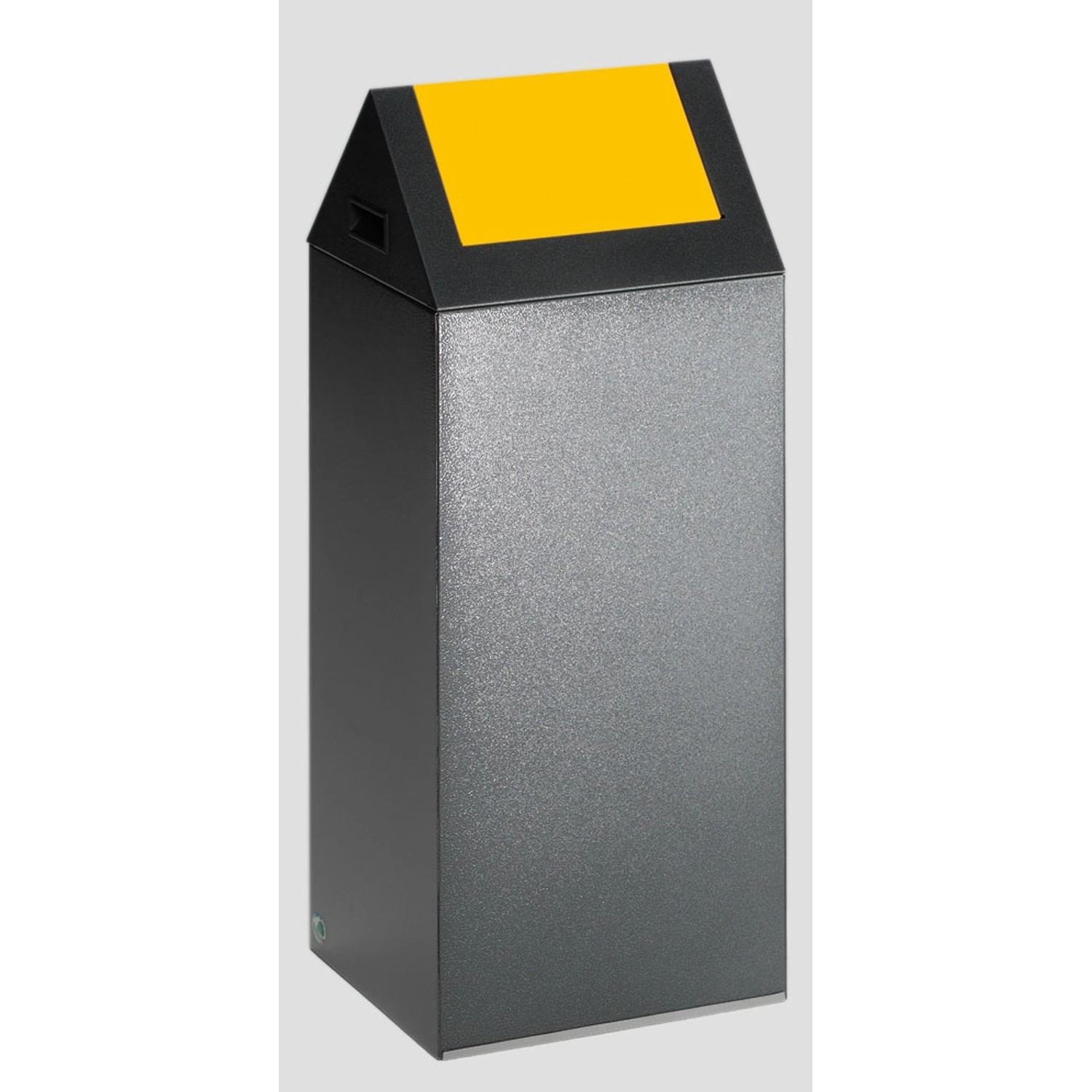 PROREGAL Selbstlöschender Wertstoffsammler Spitz Mit Einwurfklappe 60 Liter günstig online kaufen