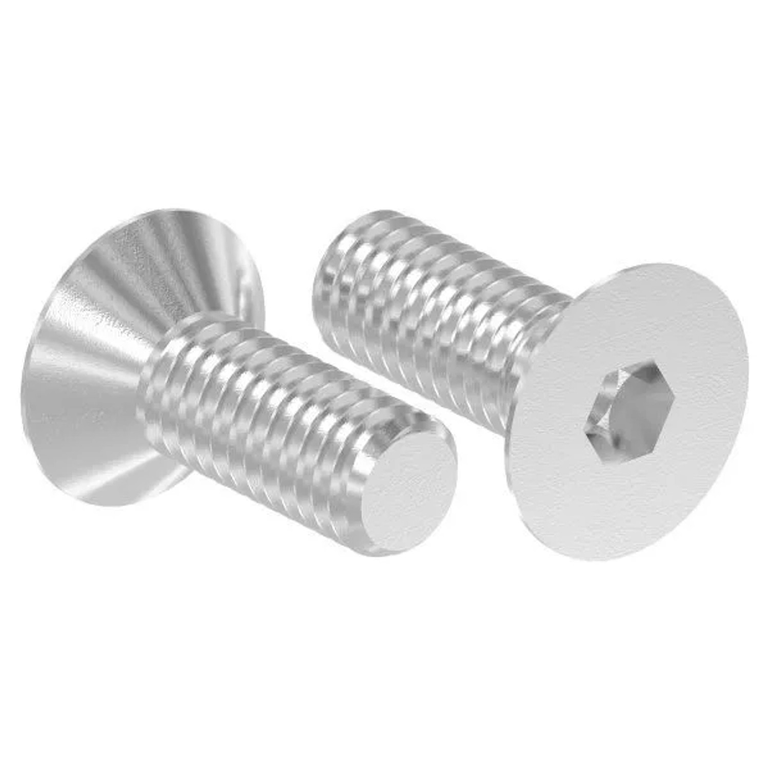 FeNau Senkkopfschraube V2A M6x16 Innensechskant ISO 10642
