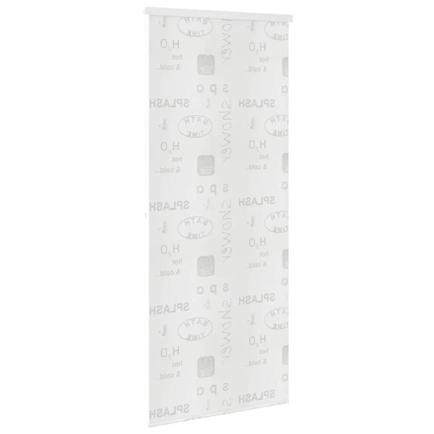 vidaXL Duschrollo 100x240 cm Splash-Design 142872_4