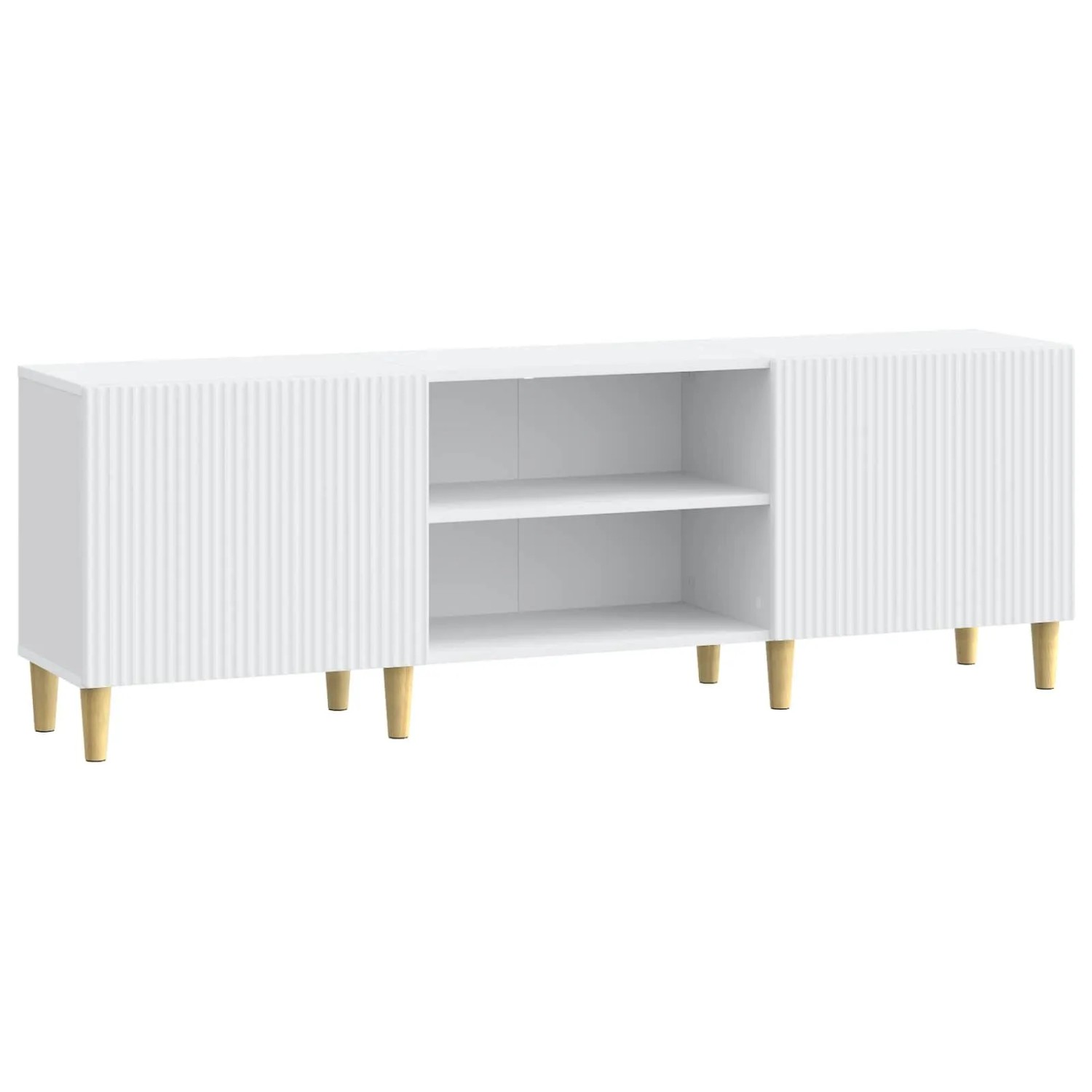 vidaXL TV-Schränk Weiß 150 x 31 x 50 cm Holzwerkstoff 894685