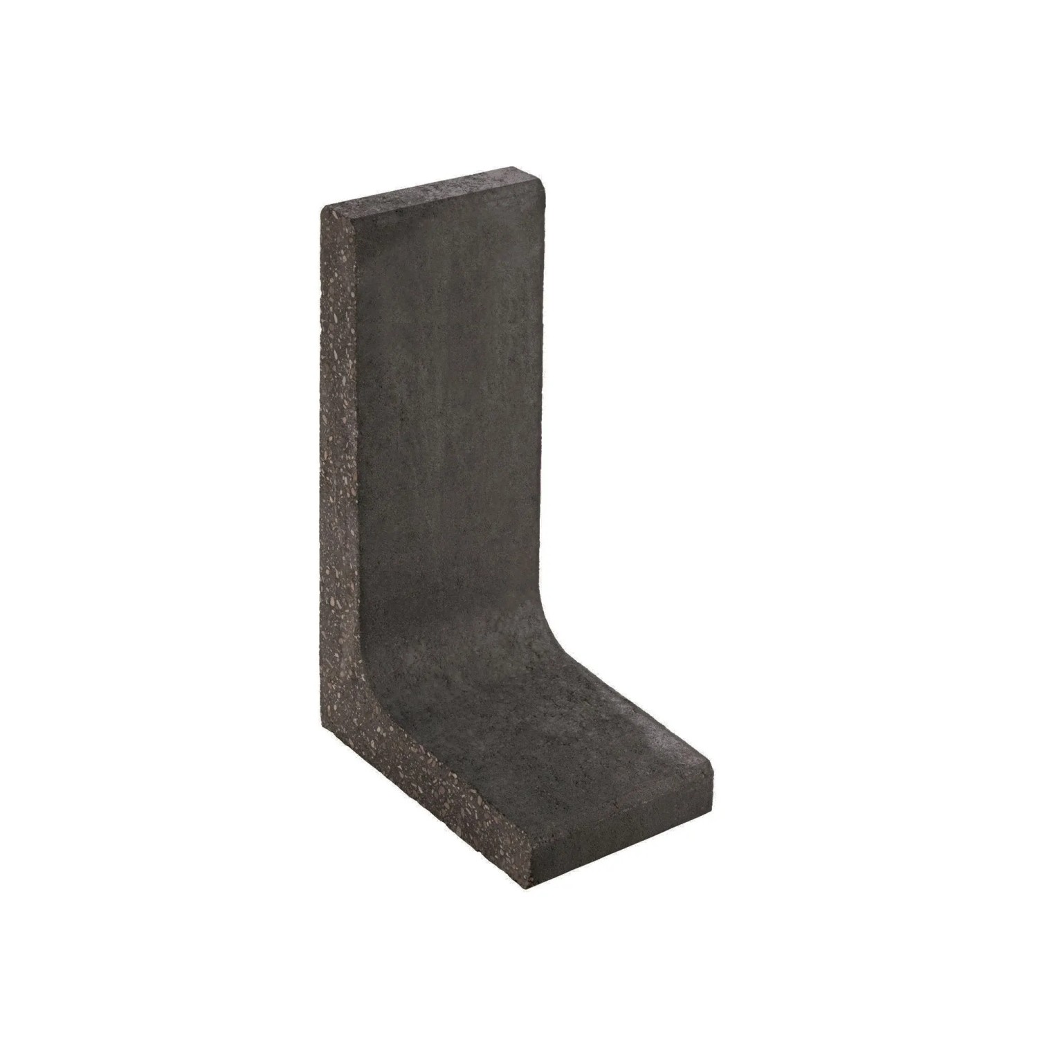 Diephaus L-Stein Unbewehrt Anthrazit 80 x 25 x 40 cm