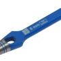 LUX Locheisen 6 mm Comfort, blau, zum Ausschlagen von Löchern in Teppich, Pappe, Kork.