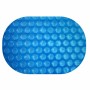 Hellblaue Solarplane Oval 570x300 cm, 300µm, zur Pool Erwärmung und Abdeckung.