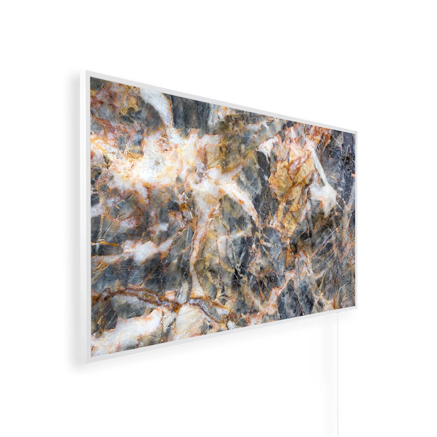 Könighaus Infrarotheizung Naturstein Ambient Edition 450 W Weiß