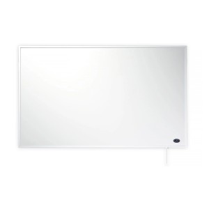 Weiße Könighaus Infrarotheizung P-Serie Wandheizung 130W, Frontansicht.
