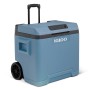 Igloo Kühlbox IE42 AC/DC, 42 l, eisblau, mit Rädern und Teleskopgriff.