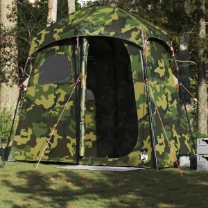 vidaXL Duschzelt 2 Personen Tarnmuster Wasserdicht 4009538
