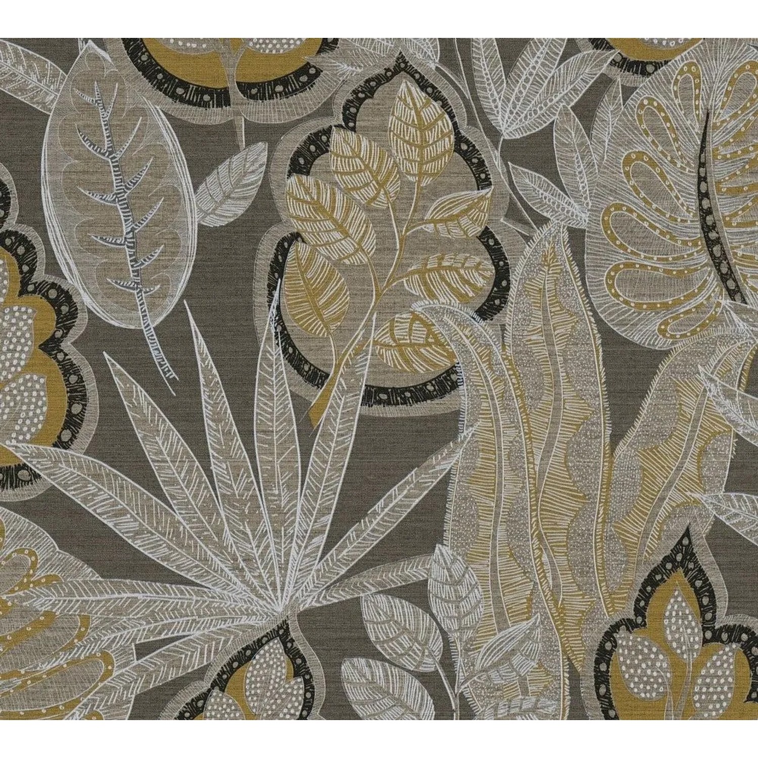 Tadessi Tapete Floral M1-No.10950 Vliestapete in Orange