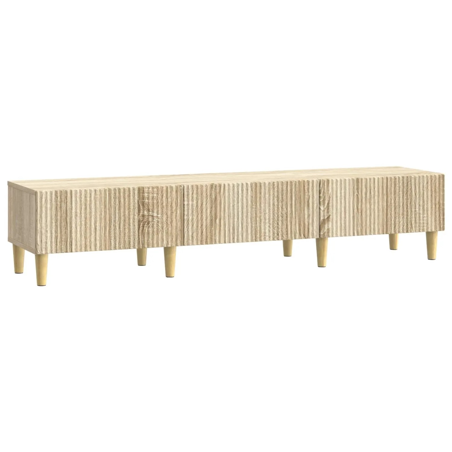 vidaXL TV-Schränk Sonoma-Eiche 147 x 34,5 x 30 cm Holzwerkstoff 894707