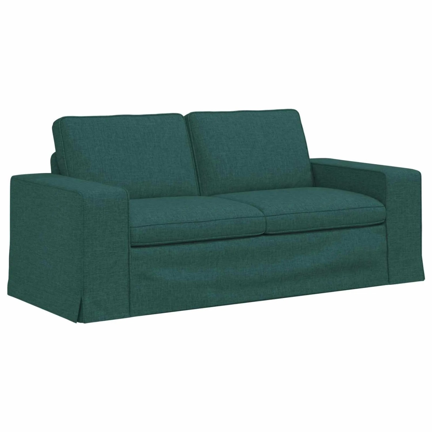 vidaXL Sofa Dunkelgrün 182 x 80 x 82 cm Stoff 42024393
