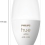 Philips Hue E14 LED-Lampe, White & Color Ambiance, Kerzenform, 470 lm, 1er-Pack.
