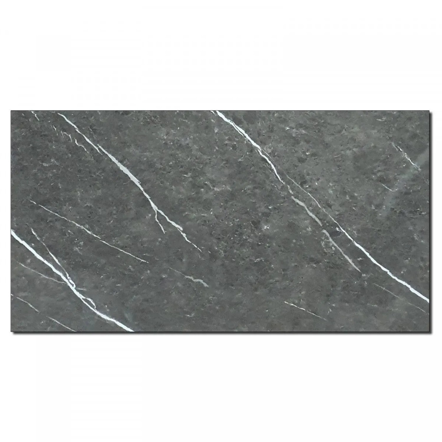 Aluverbund24 PVC Wandpaneele Duschrückwand Küchenrückwand Wandfliesen Nero günstig online kaufen