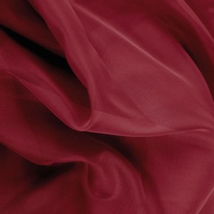 Bestgoodies Bistrogardine mit Stangendurchzug Noella 160 cm x 45 cm Bordeaux