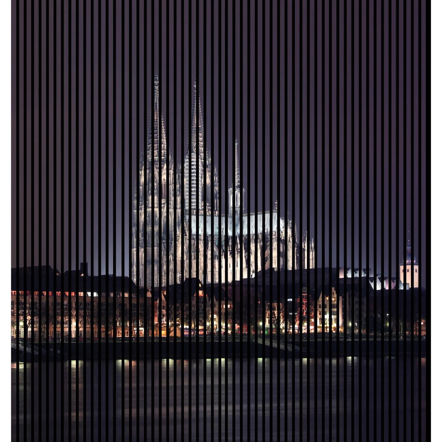 FN Acustico Akustikplatte Köln 1 PET u. MDF Foliert 2.253 x 19 x 2.400 mm