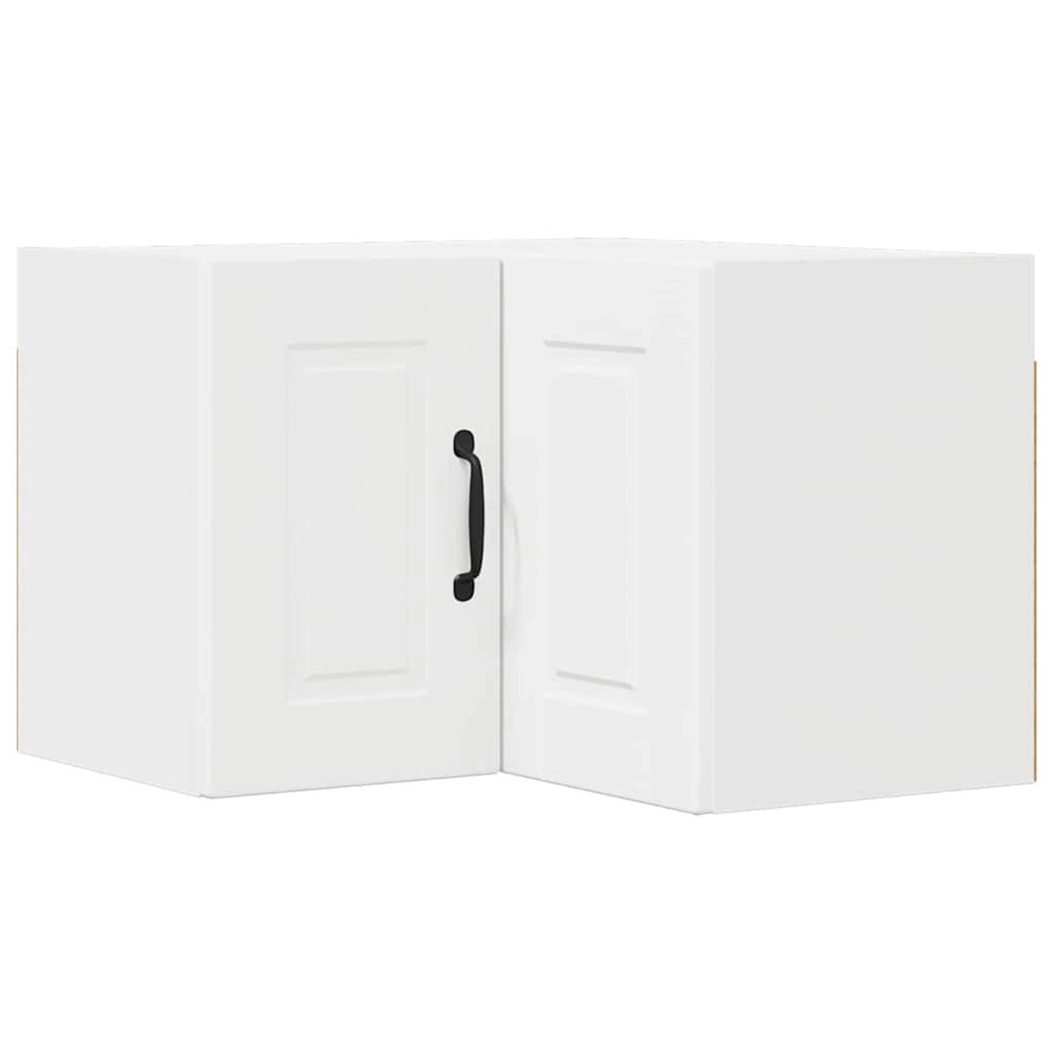 vidaXL Küchenwandschrank mit Regal Weiß 57 x 57 x 40 cm Holzwerkstoff 88530 günstig online kaufen