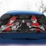 Frontscheibenabdeckung Winter mit Skelett-Motiv, 150x70 cm, für Autos. Schutz vor Eis und Schnee.