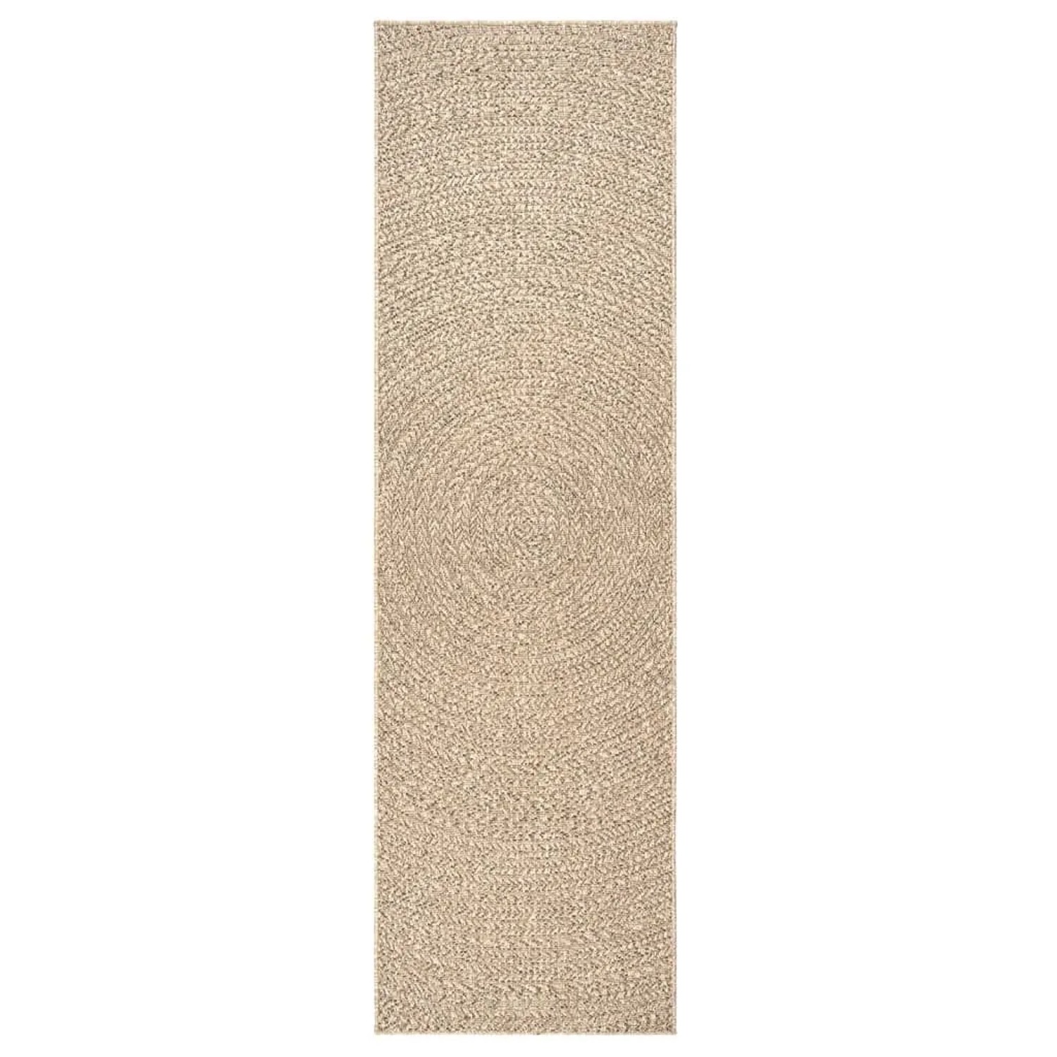 vidaXL Teppich ZIZUR 80x250 cm Jute-Optik Indoor und Outdoor 4006160 günstig online kaufen
