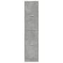 vidaXL Apothekerschrank Betongrau 40x41x174,5 cm Holzwerkstoff 3309648_5
