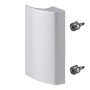 SOTECH Balkontürgriff SEJA II Alu Eloxiert 85 x 40 x 20 mm BA 48 mm Aluminium Verdeckte Verschraubung