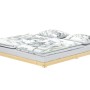 Erst-Holz Echtholzbett Futonbett Doppelbett 180 x 200 cm Kiefer Modell 47 ohne Zubehör