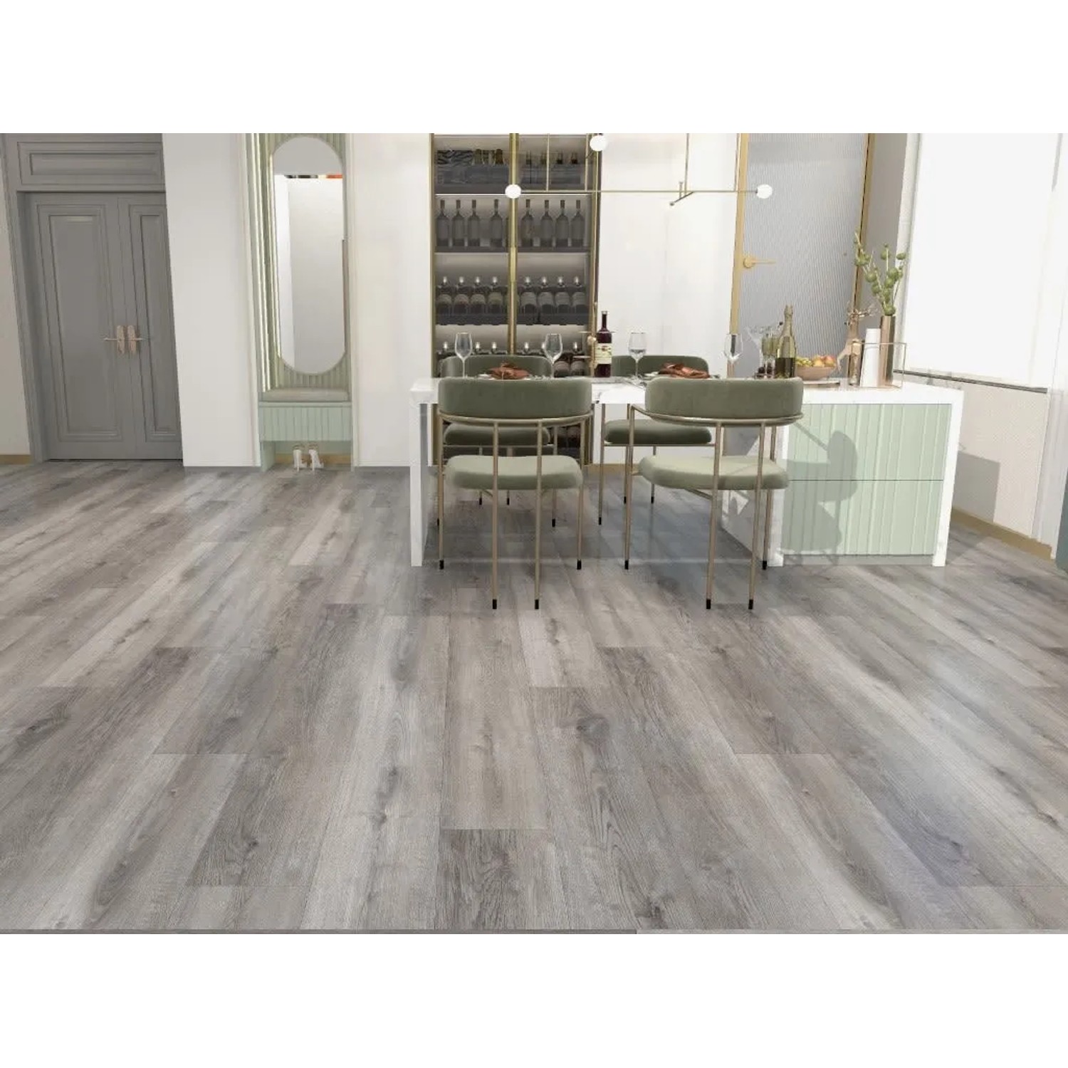 HPFloor Vinylboden Trendy Klick SPC Eiche Century Landhausdiele