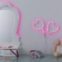 Paulmann LED Strip Neon Colorflex USB Pink, 1 m, als Deko an Spiegel und Wand.