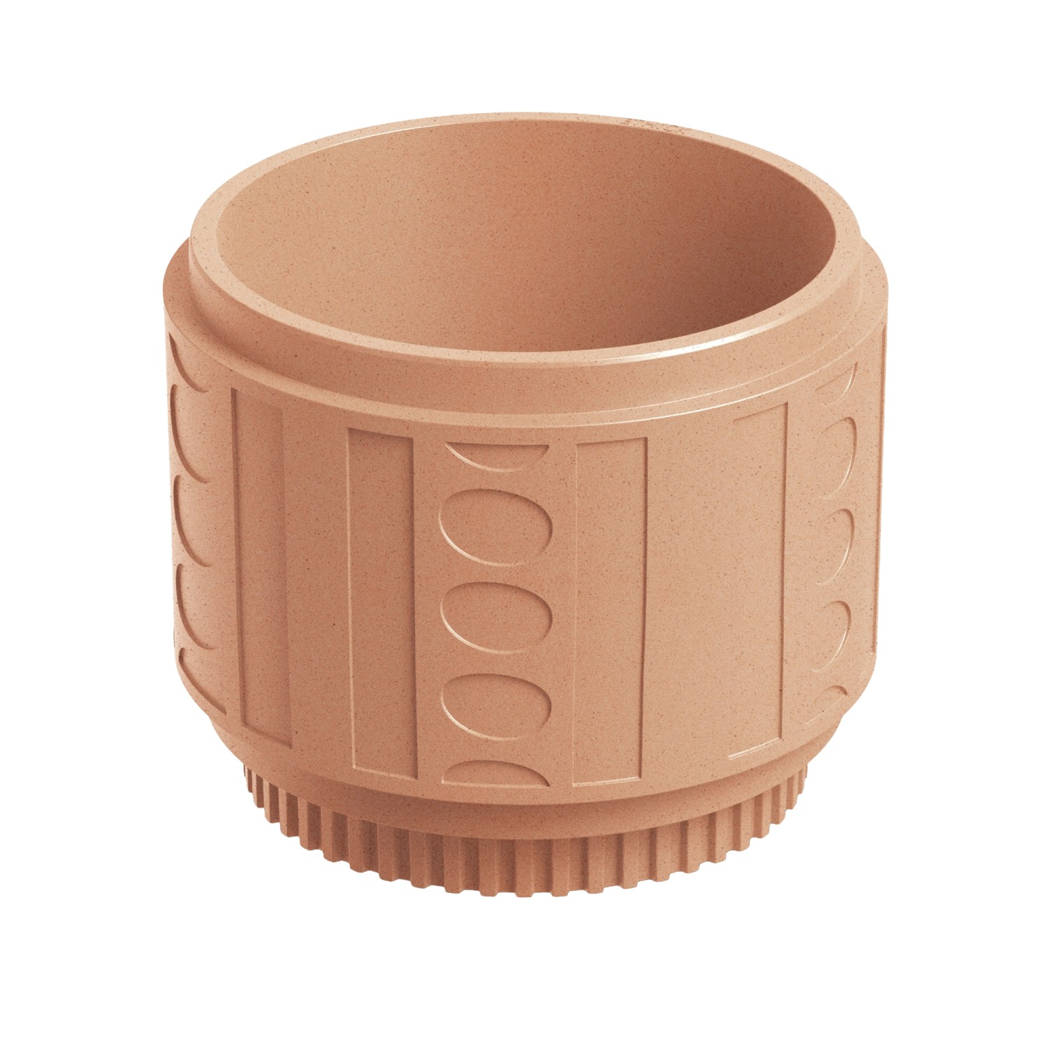 Prosperplast Blumentopf Folka Ø 40 cm x 32 cm Terrakotta