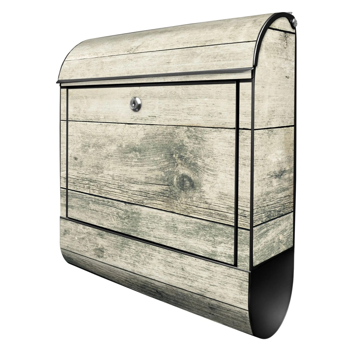 Banjado Design Briefkasten Schwarz Pulverbeschichtet 39x47x14cm 2 Schlüssel günstig online kaufen