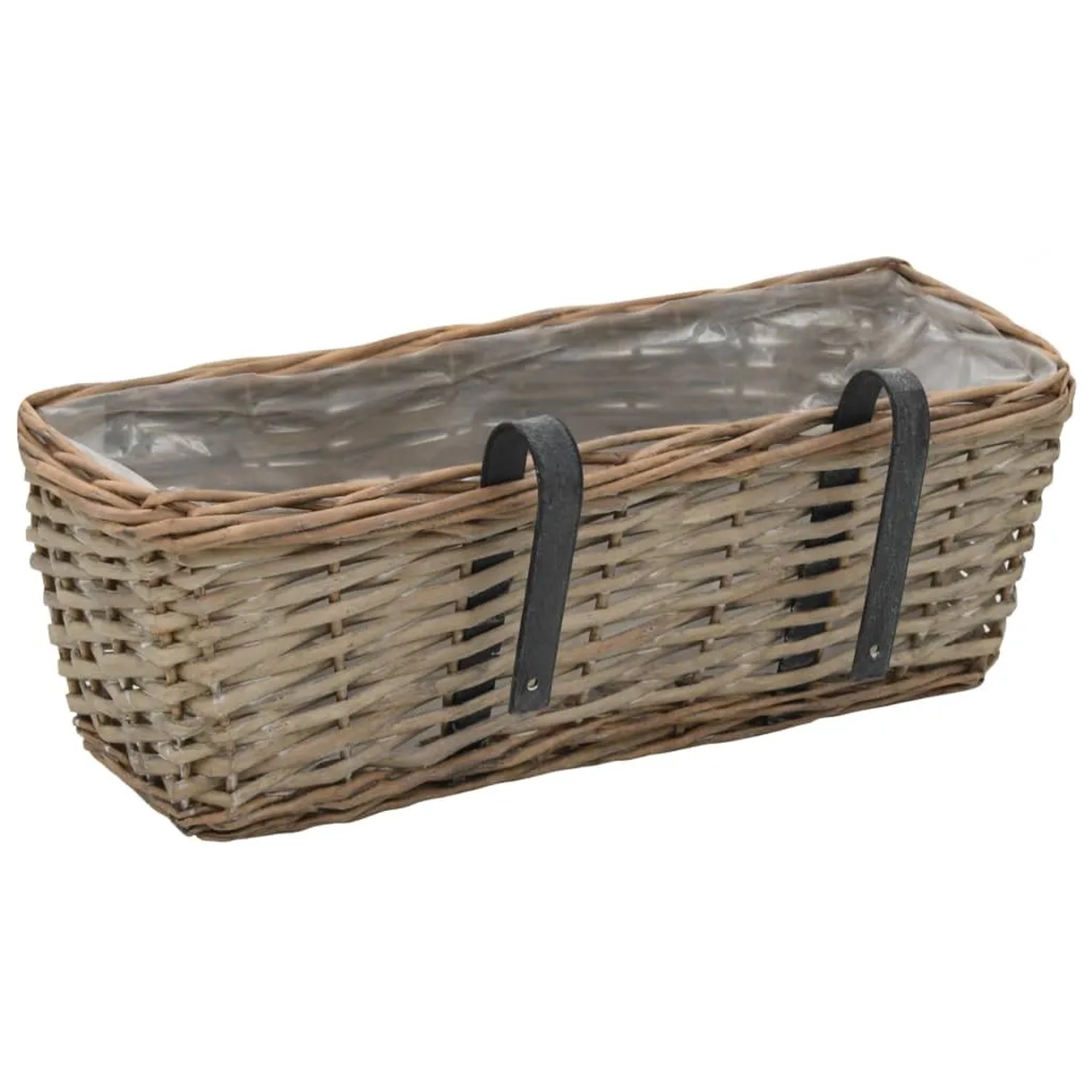 vidaXL Balkonkästen Weide 2 Stk. 40 cm PE-Auskleidung kaufen bei OBI
